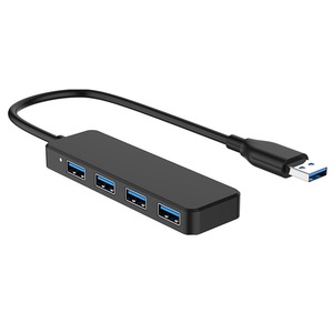 ฮับ USB 3.0 ถ่ายโอนข้อมูลเร็ว Usb3.0 4 พอร์ต ฮับ รองรับ Windows PC <span class=keywords><strong>Mac</strong></span> เครื่องพิมพ์ ฮาร์ดดิสก์พกพา สำหรับแล็ปท็อป Usb 3.0 พอร์ตฮับ - Product Image 1