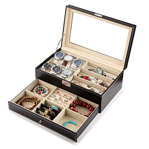 Luxury Walnut Handmade Custom Logo Necklace Ring bracelet jewellery Wood Velvet Insert Wooden Gift Jewelry Packaging Set Box