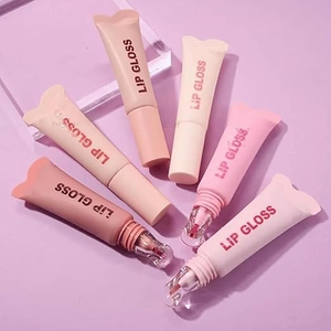 ผู้ผลิตลิปสติกแบรนด์ส่วนตัว สีชมพู ฉ่ำวาว วีแกน ใส บำรุงริมฝีปากให้อวบอิ่ม ประกายชิมเมอร์ สีชมพู - Product Image 3
