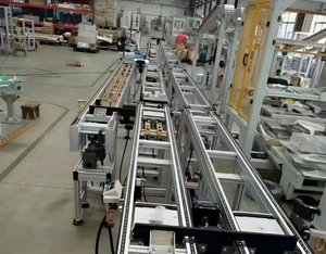 Stainless Steel Belt Pallet Chain Conveyor for Electric Car Assembly Production Line Car Manufacturing Plant Assembly Line - Product Image 5