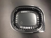 Boîte à gâteau en plastique jetable avec couvercle transparent, récipient alimentaire pour cupcakes d'anniversaire, sushis, pâtisseries, desserts, collations, emballage de boulangerie