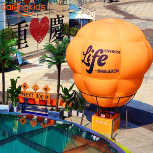 Ballon <span class=keywords><strong>gonflable</strong></span> géant en forme de chien en tissu Oxford, imprimé numériquement, pour fêtes en extérieur, avec souffleur, costumes pour promotion - Product Image 5