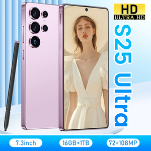 Thương Hiệu Ban Đầu Mới Chơi Game Điện Thoại S25 Siêu Oeca Core Toàn Cầu Phiên Bản 48MP + 108MP <span class=keywords><strong>Android</strong></span> 13 7.3 Inch Màn Hình 5G Điện Thoại Di Động - Product Image 6
