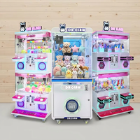 Mini machine à griffes de jeu de capture de peluches et de poupées, 4 joueurs, prix compétitif, kit de machines à griffes miniatures