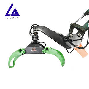 Pinza idraulica per la foresta per Mini escavatore 1 3Ton legno <span class=keywords><strong>Log</strong></span> <span class=keywords><strong>Grab</strong></span> vendita calda - Product Image 5