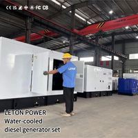 LETON POWER Tragbarer Dieselgenerator 12kW 15kVA 20kVA 30kVA mit Wechselrichter für Camping und Veranstaltungen 25kVA Tragbarer Generator