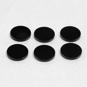 도매가 블랙 오닉스 원형 디스크/6mm-15mm 더블 플랫 블랙 아게이트 천연 보석 비즈 - Product Image 3