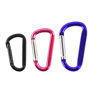 Moschettone da arrampicata da appendere in lega con chiusura in alluminio a forma di moschettone personalizzato - Product Image 5