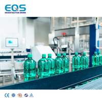 Machine de remplissage et de scellage automatique 3-en-1 pour bouteilles d'eau potable commerciales de 500 ml