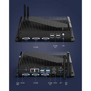 Nuevo Mini PC Industrial sin Ventilador con 4 USB 3.0, 6 COM, 2 LAN, <span class=keywords><strong>Intel</strong></span> Core I5-1235U, Almacenamiento SSD+HDD, Sistema Operativo Linux, Gráficos <span class=keywords><strong>HD</strong></span> <span class=keywords><strong>620</strong></span>, 3 Años de Garantía - Product Image 2