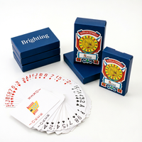Cartes à Jouer en PVC Incassables et Imperméables Personnalisables en Gros, Format Jumbo, pour Texas Hold'em, Jeu de Cartes