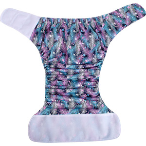 Couches en tissu réglables <span class=keywords><strong>pour</strong></span> adultes, lavables, réutilisables, avec crochets et boucles <span class=keywords><strong>pour</strong></span> personnes âgées handicapées, incontinence - Product Image 4