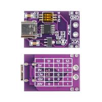 Type-c Qc Afc Pd2.0 Pd3.0 à Dc Spoof Scam Déclenchement de charge rapide Détecteur d'interrogation Usb-pd Module de carte de changement d'alimentation pour ordinateur portable