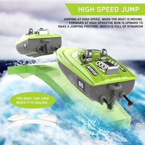 Flytec V222 2.4G Barco RC de Carreras de Alta Velocidad sin Escobillas 20km/h, Impermeable, Recargable, con Control Remoto, Juguete de Barco Surfista con Parachoques - Product Image 5