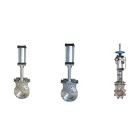 COVNA Commande urgente Slurry Vanne à couteau pneumatique en acier inoxydable 4 pouces pour lisier, eau et applications à usage intensif