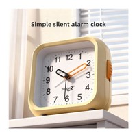 Geräuschloser Wecker für Studenten - Aufweckfunktion 2026 Neues Design Uhr mit LED-Hintergrundbeleuchtung und Lichtsensor