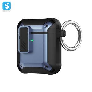 Casa pour airpod armor couverture de luxe robuste avec porte-clés en vrac en gros pop it couvercle étui de charge pour <span class=keywords><strong>airpods</strong></span> 1 2 <span class=keywords><strong>3</strong></span> pro - Product Image 2