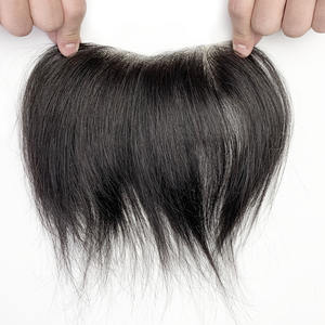 Prótesis Capilar de Cabello Humano <span class=keywords><strong>para</strong></span> <span class=keywords><strong>Mujer</strong></span>, Línea de Cabello Frontal <span class=keywords><strong>para</strong></span> Disimular la Calvicie, Peluca de Cabello Humano <span class=keywords><strong>para</strong></span> <span class=keywords><strong>Hombre</strong></span> - Product Image 1