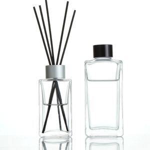 Bán Buôn <span class=keywords><strong>35Ml</strong></span> 100Ml 150Ml Quảng Trường Xe <span class=keywords><strong>Reed</strong></span> Khuếch Tán Hình Chữ Nhật Nước Hoa Thủy Tinh Khuếch Tán Hương Thơm Chai - Product Image 2