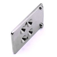 Entretoises de fixation usinées CNC de précision, disques de montage, composants usinés en aluminium et acier inoxydable pour assemblages mécaniques