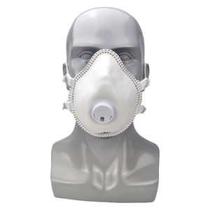 Masker <span class=keywords><strong>FFP3</strong></span> Setengah Wajah yang Dapat Disesuaikan CE PPE Pelindung Pernafasan Anti Asap Filter Partikel Pakaian Kerja <span class=keywords><strong>FFP3</strong></span> Nr Respirator - Product Image 2