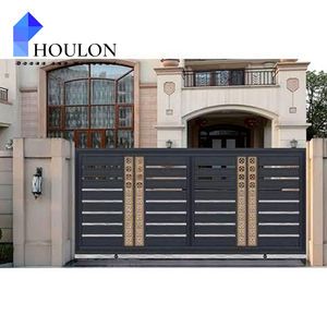 Excelente diseño Precio competitivo Puertas exteriores Puertas delanteras principales <span class=keywords><strong>de</strong></span> <span class=keywords><strong>entrada</strong></span> <span class=keywords><strong>de</strong></span> hierro forjado <span class=keywords><strong>de</strong></span> alta calidad personalizadas - Product Image 4