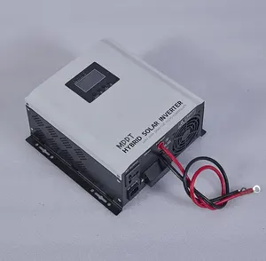 DC12 To 110V 220V All In 1 Solar Inverter 110v Low Frequency Car Pure Sine Wave Inverter With Charger 500W 700W 1kw 1.2kw1.5kw