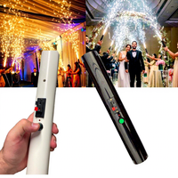 Pistolet lanceur de feux d'artifice froids portatif pour mariage, événements spéciaux, entrée des couples, DJ - Système de tir de scintillations pour scène
