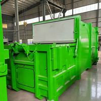 Compacteur d'ordures automatique et manuel de haute qualité Presse à déchets hydraulique Boîte de conteneur de compacteur de déchets
