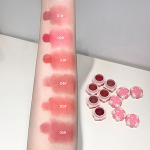 Gege Bear Colorete de Maquillaje de Belleza Más Vendido Paleta para Mejillas y Labios 2 <span class=keywords><strong>en</strong></span> 1 Multiusos Cosmético de Larga Duración Colorete <span class=keywords><strong>en</strong></span> <span class=keywords><strong>Crema</strong></span> de Marca Privada - Product Image 6