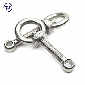 M6 g400 g291 double forgé 316 écrou à oeil de levage en acier inoxydable 304 pour électrique - Product Image 2