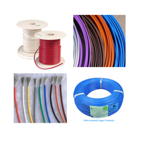 200 Degrés Résistant À La Chaleur FEP PFA PTFE ETFE Isolé Ultra Doux Flexible Électrique Haute Température Fil