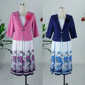 Vestidos de Alta Calidad para Mujer Talla Grande, Conjunto de Dos Piezas, Vestidos de Iglesia Turcos para Mujer, Ropa Femenina - Product Image 2
