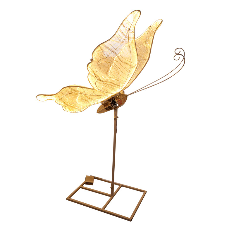 Floor electric butterfly