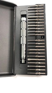 Juego de destornilladores de precisión OEM 22 en 1 para reparación de <span class=keywords><strong>PC</strong></span> <span class=keywords><strong>MAC</strong></span> de teléfonos móviles con PH000/PH1/PH2/T1/T1/T3/TR8/P2/P5/Y0.6 - Product Image 3