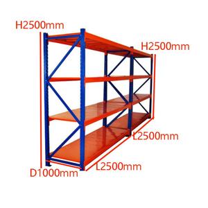 Système d'étagères de stockage Unités d'empilage Rack métallique Entrepôt Rayonnage à palettes en acier - Product Image 5