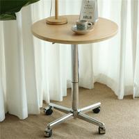 Table basse nordique en bois massif durable et moderne pour salon, salle à manger, chambre à coucher, meubles de maison