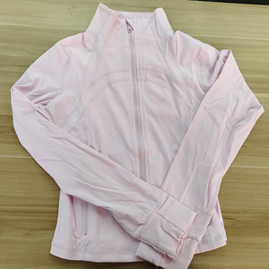 <span class=keywords><strong>Veste</strong></span> de <span class=keywords><strong>sport</strong></span> à manches longues Roregal Gym Fitness avec fermeture éclair dorée pour femmes - Product Image 2