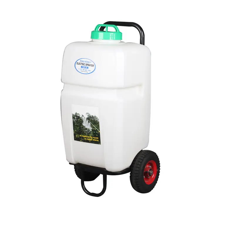 35L Power Sprayer mit wiederauf ladbarem Elektromotor Lithium-Ionen Batterie betriebenes elektrisches Sprayer Elektrisches Sprayer mit Rädern