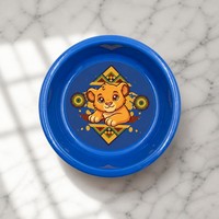 Ensembles d'assiettes à dîner écologiques personnalisées de haute qualité pour les fêtes et les repas des enfants