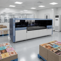 Nouvelle machine d'impression numérique à jet d'encre entièrement automatique pour boîtes à pizza en carton ondulé avec écran tactile