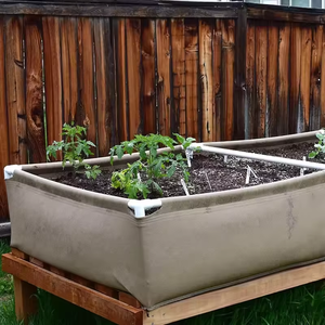 Rectangle Respirant PVC Tuyau Cadre Planteur <span class=keywords><strong>Jardin</strong></span> Application Plantation Conteneurs pour Légumes et Fleurs - Product Image 6