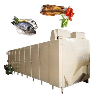 Séchoir à bande transporteuse multicouche industriel avec commande PLC et matériau en titane pour la transformation alimentaire et la déshydratation des feuilles d'herbe - Product Image 2