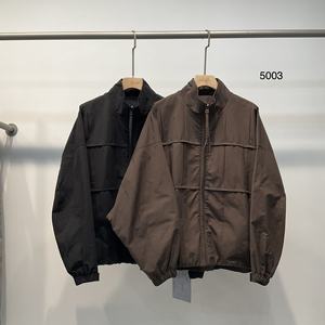 แจ็คเก็ตออกกำลังกายแบบสวมใส่ได้ทั้งชายและหญิง รุ่นใหม่ล่าสุด รับสกรีนโลโก้ กันลม กันน้ำ แขนเสื้อยืดหยุ่น ปิดด้วยซิป สไตล์ลำลอง รับผลิตแบบ ODM - Product Image 3