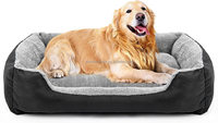 Venta al por mayor de lujo Cama grande para perros gato cama para mascotas sofá Cama Para Perros Haustier-Hundebett antideslizante calmante lavable XXL cama para perros