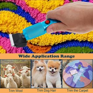 Có thể điều chỉnh tốc độ điện Thảm tông đơ tufting súng thép không gỉ rug Shears cho Handmade sạch chần Thảm Tiếng Anh thảm - Product Image 6