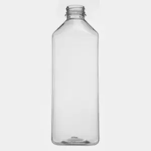 1000ml 1500ml 1L 1.5L boş plastik içecek suyu büyük kapasiteli PET gıda sınıfı şişeler ve kaplar