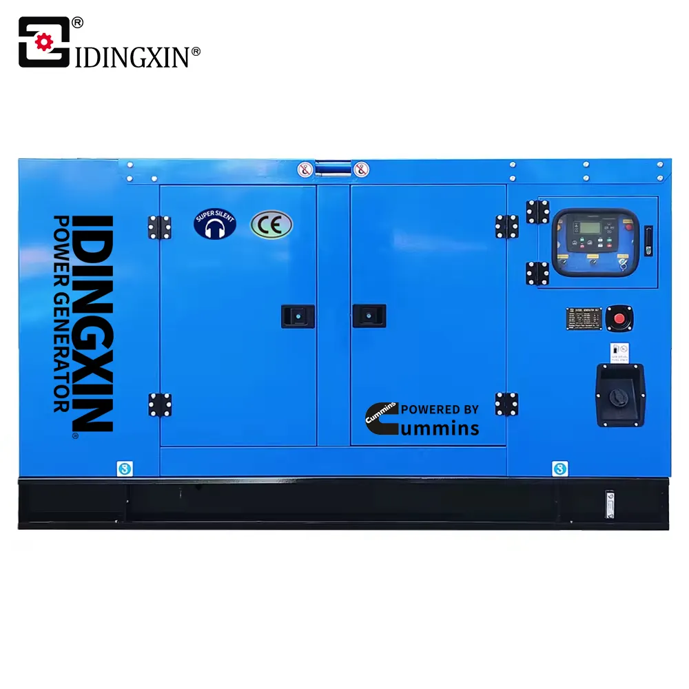 Silent diesel generator Price 20KW 60kva 80kva 100kva 150kw 200kw 400kva 500kw Weichai Cummins 3 phase generators manufacturer