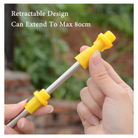 Handdrukspuit Intrekbare 0.45-0.8M Sproeierstang Voor Buiten Tuin Pesticide Spray Fruit Boom Gieter Accessoires