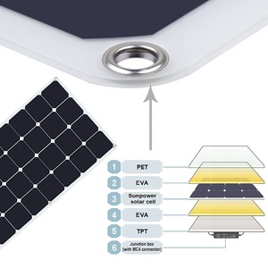 300 W panel solar flexible película delgada Sistema <span class=keywords><strong>de</strong></span> panel solar para el hogar panel solar fabricantes <span class=keywords><strong>en</strong></span> china - Product Image 5